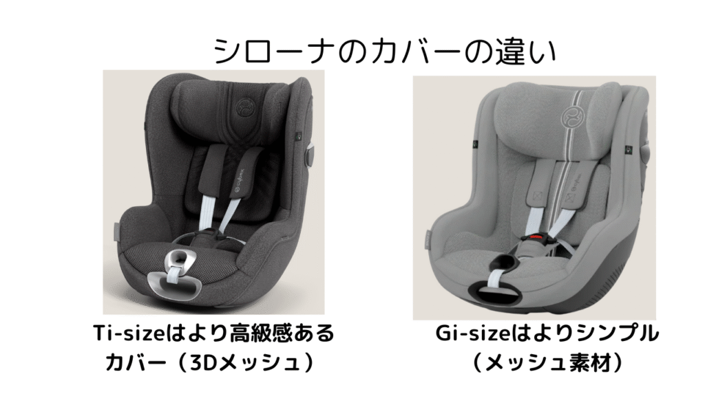 サイベックスシローナTi-sizeとGi-sizeの違い9選！徹底比較！